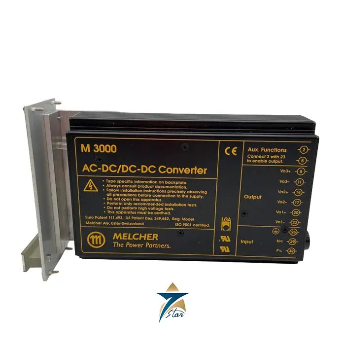 Siemens Vibro-Meter 204-161-000-012 Power Supply Module for Rustronic Mk2 Systems