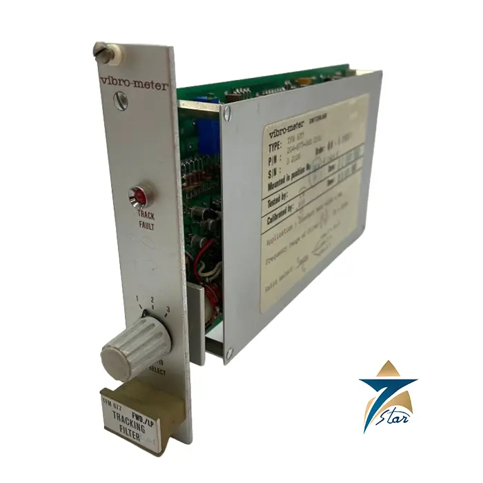 Siemens Vibro-Meter 204-677-000 S191 Tracking Filter Module for Rustronic Mk2 Turbine Control