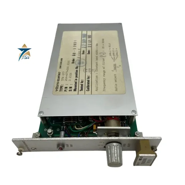 Siemens Vibro-Meter 204-677-000 S191 Tracking Filter Module for Rustronic Mk2 Turbine Control