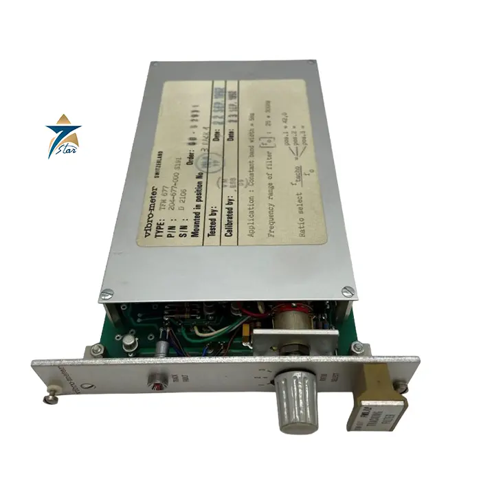 Siemens Vibro-Meter 204-677-000 S191 Tracking Filter Module for Rustronic Mk2 Turbine Control
