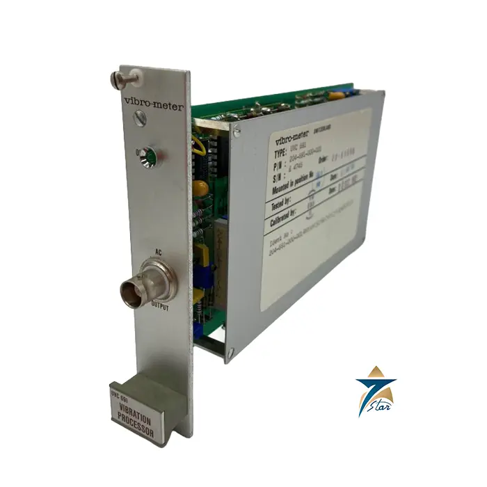 Siemens Vibro-Meter UVC 691 Vibration Processor Module Part Number 204-691-000-021