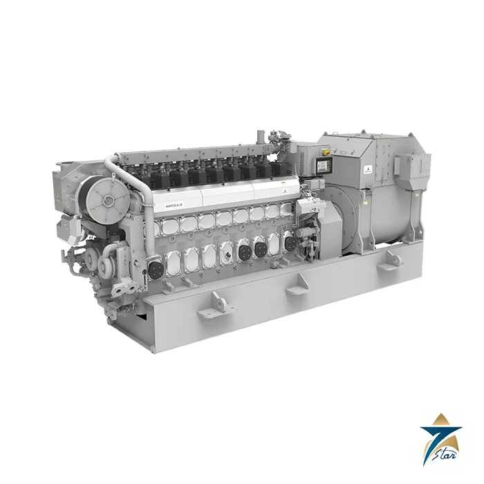Wartsila 20 Marine Diesel Generating Set Engine Supplied by Authorized Partner Seven Star LLC