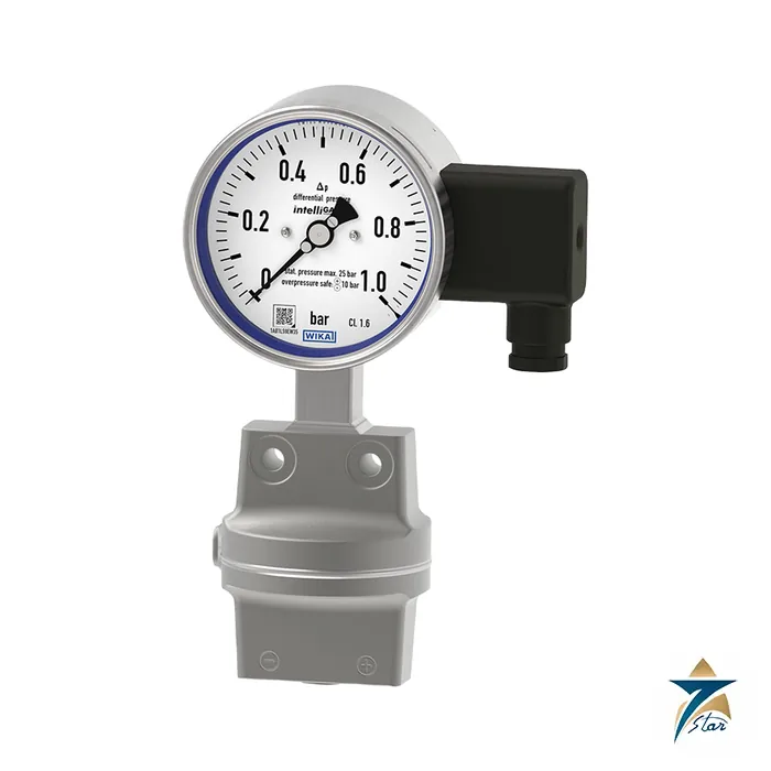 WIKA DPGT43 Differential Pressure Gauge with Output Signal - Seven Star LLC Oman