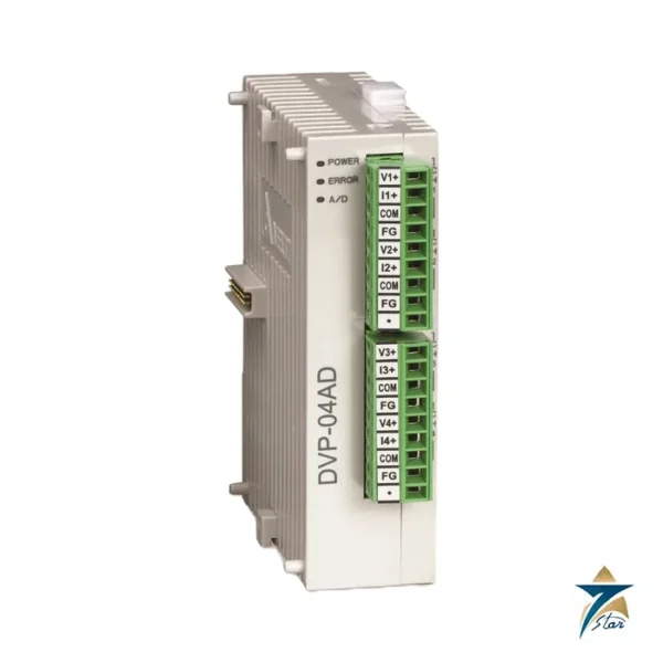 Delta DVP04AD-S2 DVP-S Series Analog Input Module Supplied by Authorized Partner Seven Star LLC