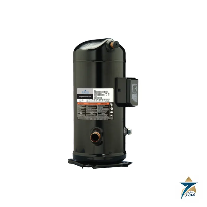 Copeland ZR125KCE Commercial AC/Chiller Scroll Compressor Copeland ZR125KCE Commercial AC Chiller Scroll Compressor Supplied by Seven Star LLC