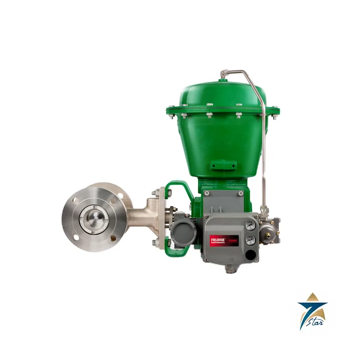 Fisher CV500 Cam Vee-Ball Rotary Globe Control Valve