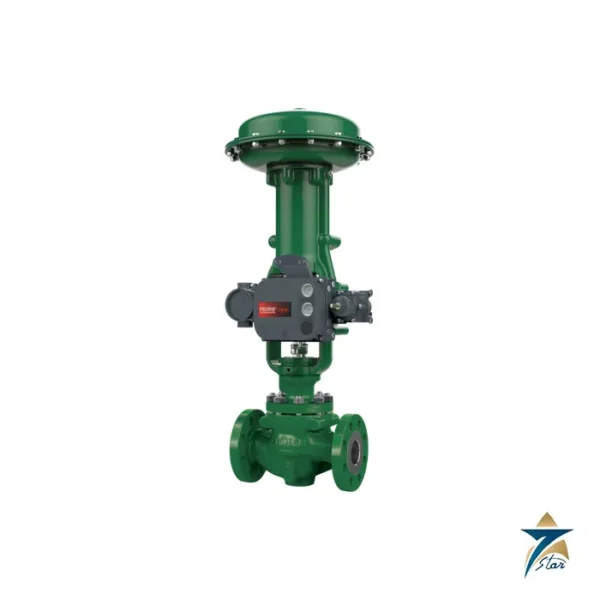 Fisher easy-e ET High Temperature Control Valve Supplied by Seven Star LLC