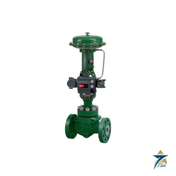 Fisher HPAT Angle Body Control Valve Supplied by Authorized Partner Seven Star LLC