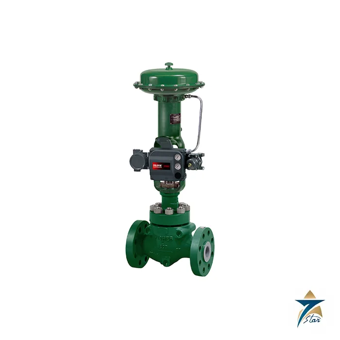 Fisher HPAT Angle Body Control Valve Supplied by Authorized Partner Seven Star LLC