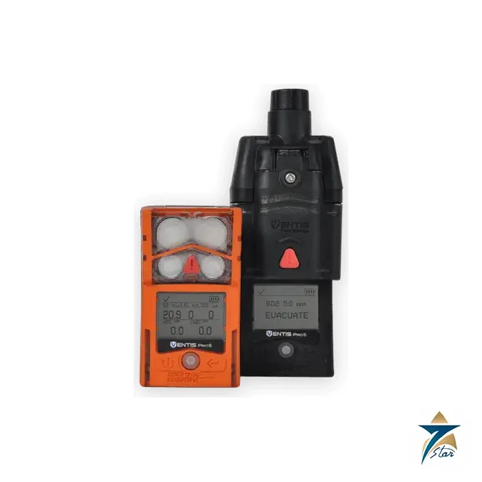 Industrial Scientific Ventis Pro5 Multi-Gas Monitor Supplied by Authorized Partner Seven Star LLC