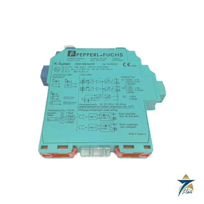 Pepperl+Fuchs KFD2-SR2-Ex2.W K-System Isolated Switch Amplifier Pepperl+Fuchs KFD2-SR2-Ex2.W K-System Isolated Switch Amplifier Supplied by Seven Star LLC