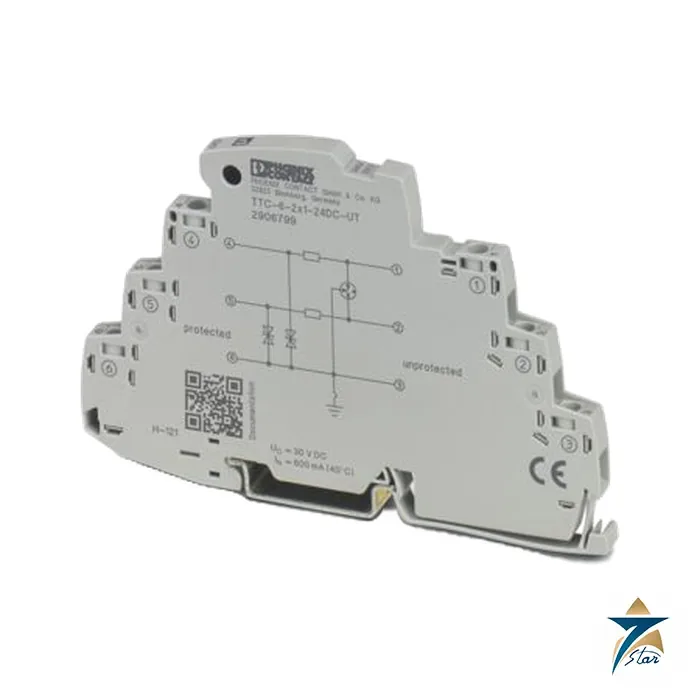 Phoenix Contact 2906799 TTC-6-2X1-24DC-UT Surge Protector Supplied by Authorized Partner Seven Star LLC
