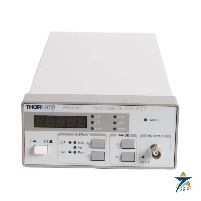 Thorlabs PDA200C Benchtop Photodiode Amplifier