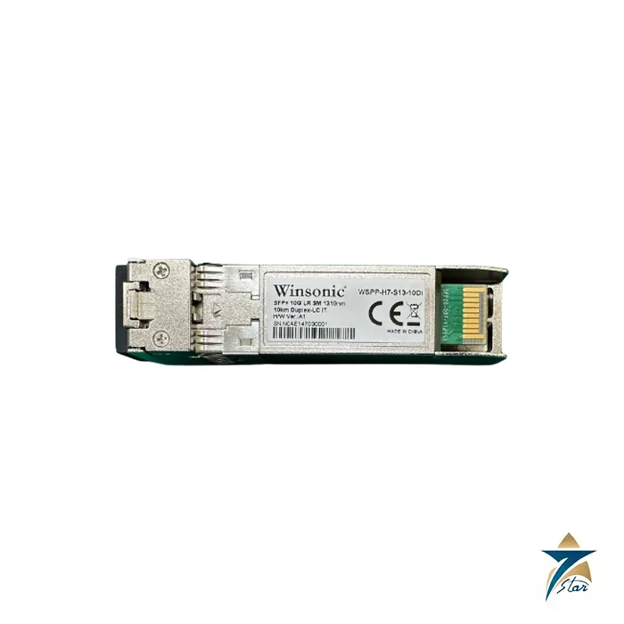 Winsonic WSPP-H7-S13-10Di-A 10 Gigabit Ethernet SFP+ Transceiver Winsonic WSPP-H7-S13-10Di-A 10 Gigabit Ethernet SFP+ Transceiver Supplied by Authorized Partner Seven Star LLC