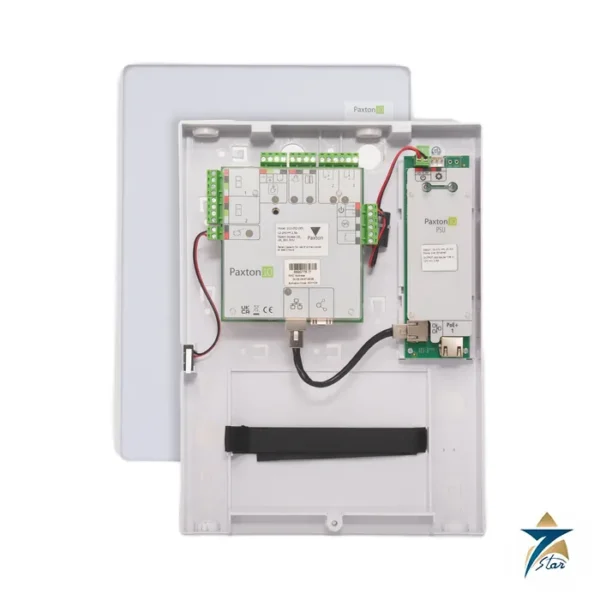 Paxton10 single-door controller PoE 010-052 in plastic enclosure