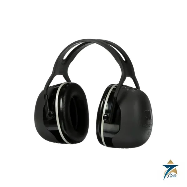 3M Peltor X5A Over-the-Head Earmuffs, NRR 31 dB Supplied by Seven Star LLC