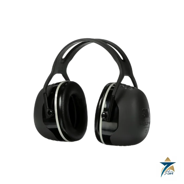 3M Peltor X5A Over-the-Head Earmuffs, NRR 31 dB Supplied by Seven Star LLC
