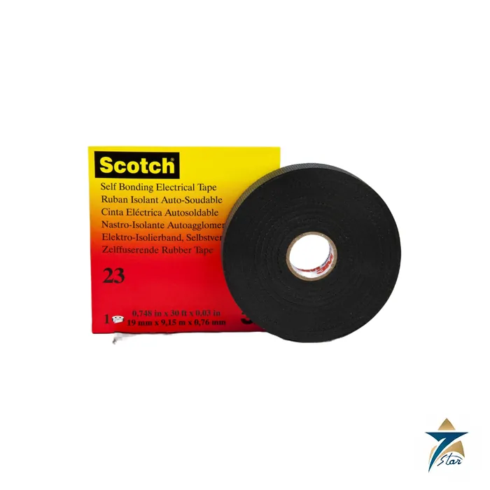 3M Scotch 23 Rubber Splicing Tape 3M Scotch 23 Rubber Splicing Tape Supplied by Seven Star LLC