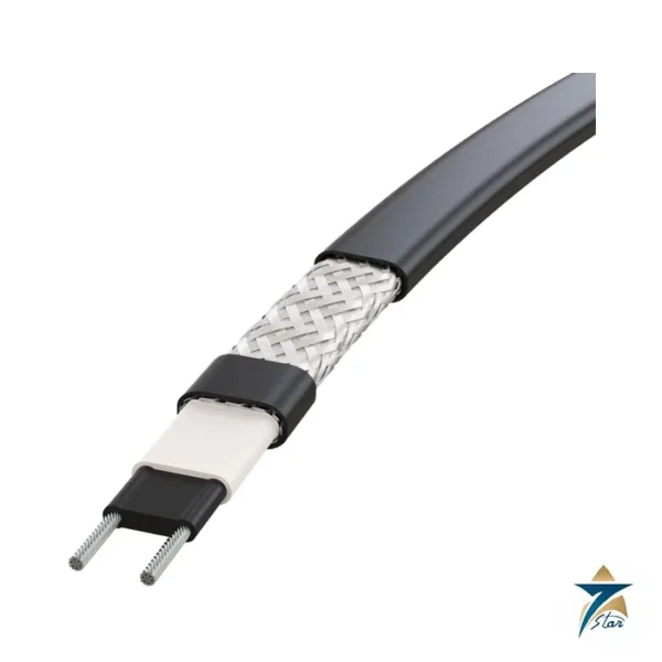 Raychem BTV self-regulating heating cable, family photo (5BTV2-CR is the 200-277 Vac polyolefin-jacket version)