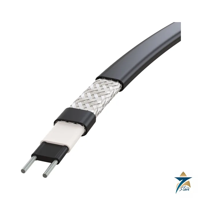 Raychem BTV self-regulating heating cable, family photo (5BTV2-CR is the 200-277 Vac polyolefin-jacket version)