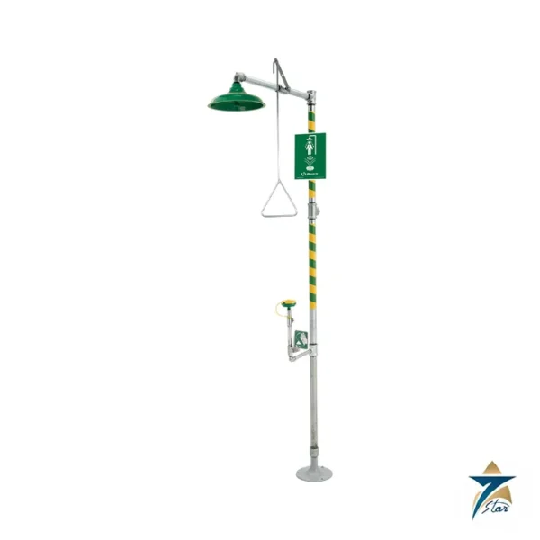 Haws 8317 AXION MSR combination emergency shower and eye/face wash