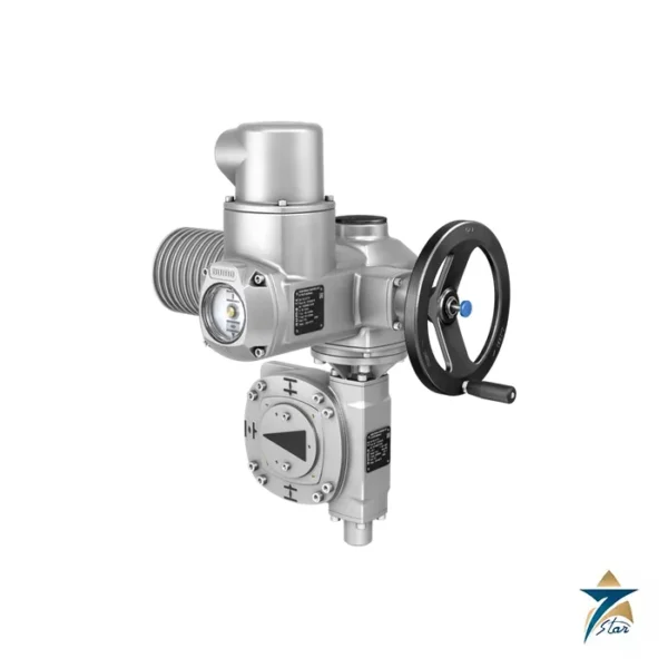 AUMA SA+GS Multi-Turn Actuator and Part-Turn Gearbox Combination Supplied by Seven Star LLC