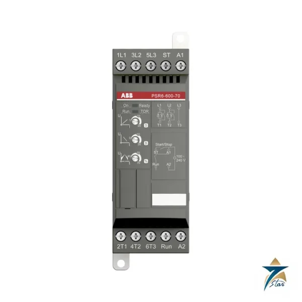 ABB PSR6-600-70 compact softstarter 6.8 A