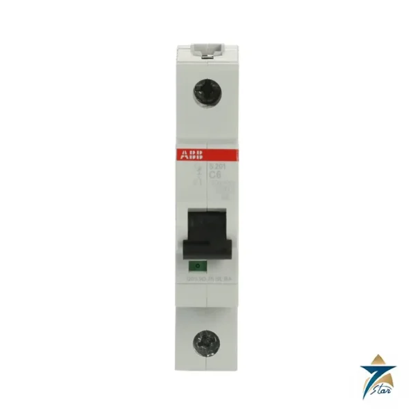 ABB S201-C6 S200 single-pole miniature circuit breaker C 6 A