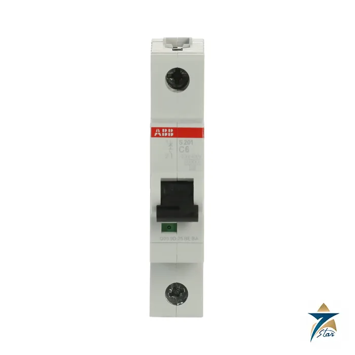 abb-2CDS251001R0064 ABB S201-C6 S200 single-pole miniature circuit breaker C 6 A