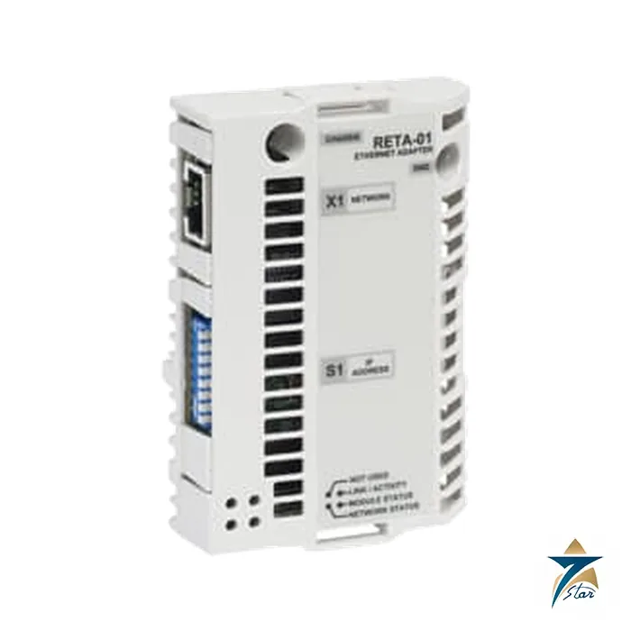 ABB RETA-01 Ethernet Adapter Module (Modbus/TCP, EtherNet/IP) ABB RETA-01 Ethernet Adapter Module (Modbus/TCP, EtherNet/IP)