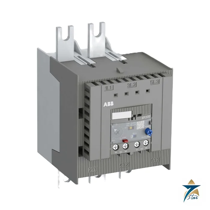 abb-ef205-210 ABB EF205-210 electronic overload relay (ABB product image)