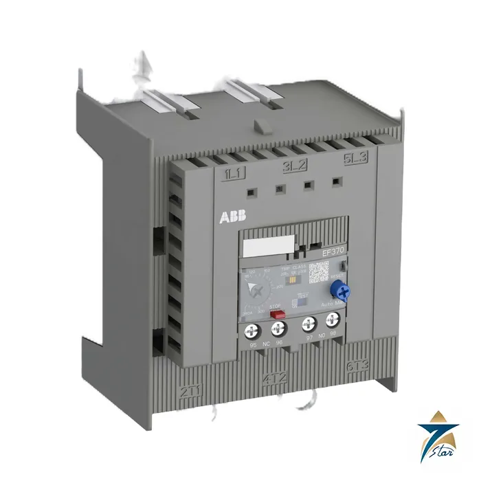 abb-ef370-380 ABB EF370-380 electronic overload relay (ABB product image)