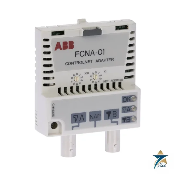 ABB FCNA-01 ControlNet adapter module, ABB product image