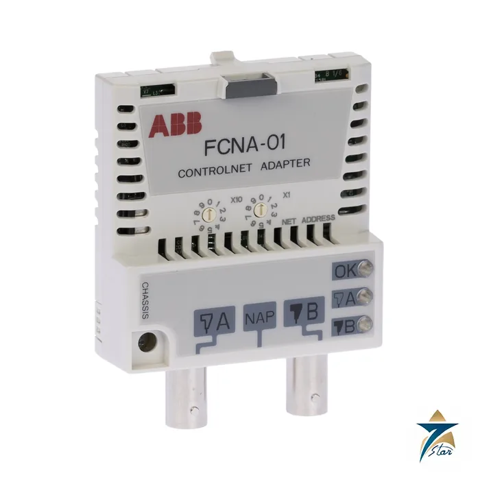 abb-fcna-01 ABB FCNA-01 ControlNet adapter module, ABB product image