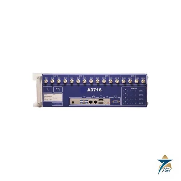 ADASH A3716 16-Channel Online Vibration Monitoring System Supplied by Seven Star LLC
