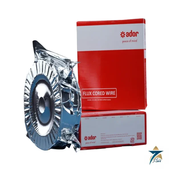 Ador flux-cored wire spool and carton