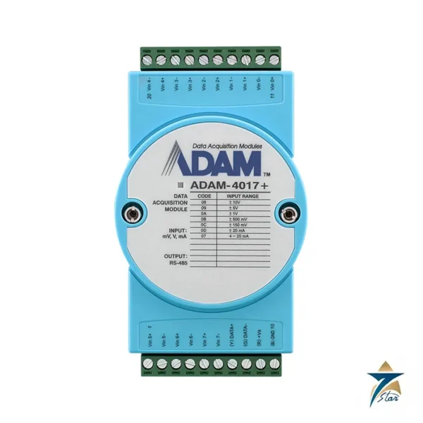 Advantech ADAM-4017+ 8-channel analog input module
