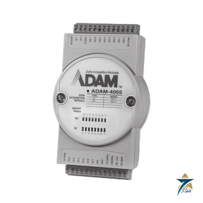 Advantech ADAM-4055 16-channel isolated digital I/O module