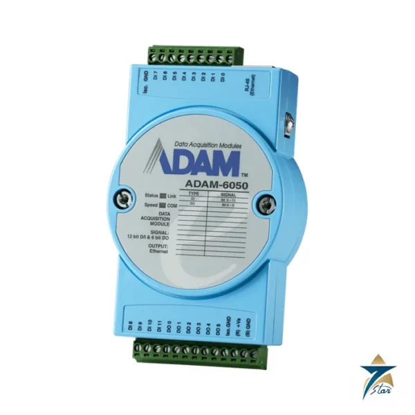 Advantech ADAM-6050 12DI/6DO Ethernet digital I/O module