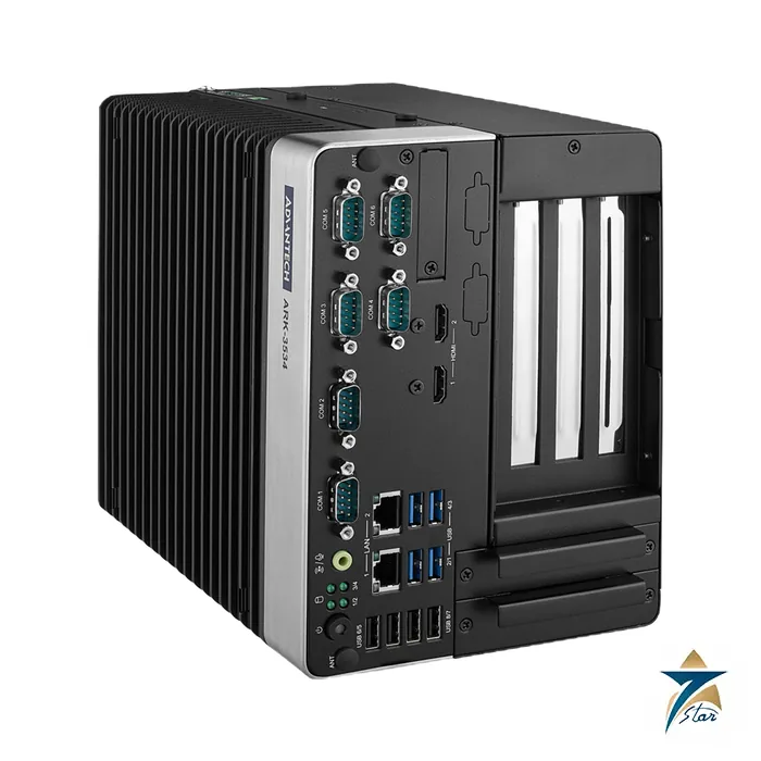 advantech-ark-3534b Advantech ARK-3534B fanless expansion box PC with PCIe card slots