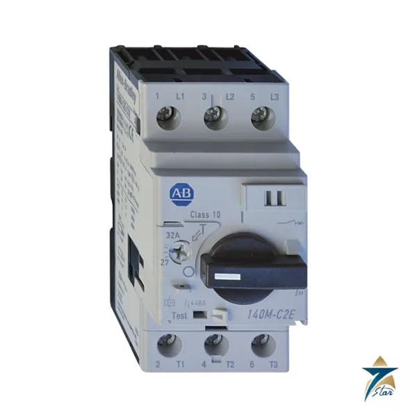 Allen-Bradley 140M motor protection circuit breaker, C frame (family image) for 140M-C2E-C16