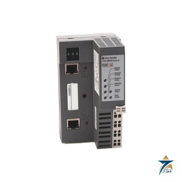 Allen-Bradley 1734-AENTR POINT I/O Dual Port EtherNet/IP Adapter Supplied by Seven Star LLC
