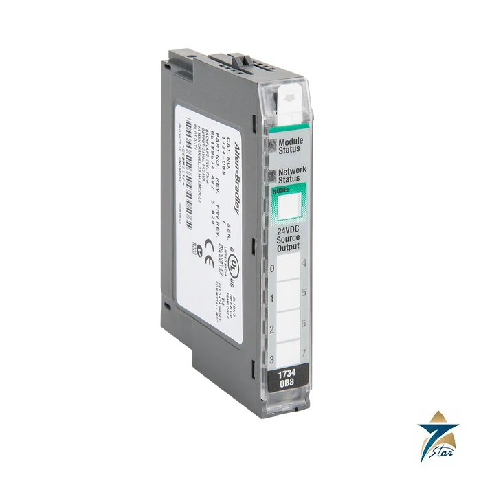 Allen-Bradley 1734-OB8 POINT I/O 8-Point 24V DC Sourcing Output Module Allen-Bradley 1734-OB8 POINT I/O 8-Point 24V DC Sourcing Output Module