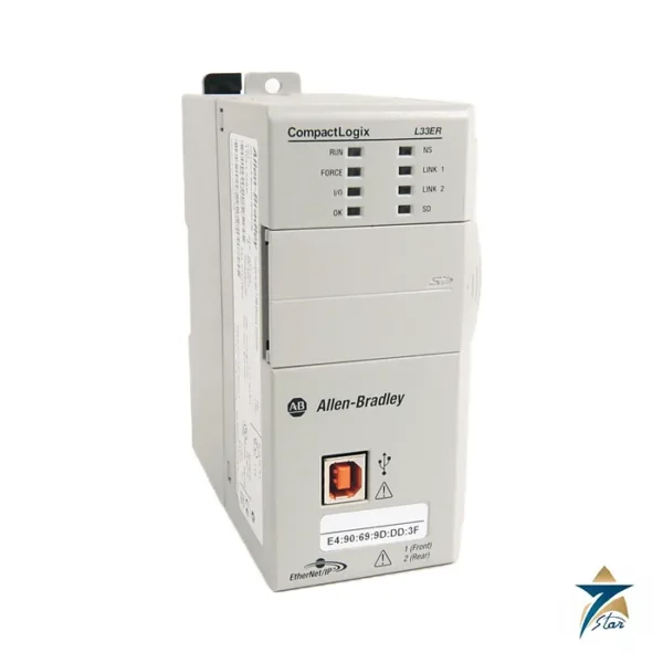 Allen-Bradley 1769-L33ER CompactLogix 5370 L3 controller with 2 MB memory