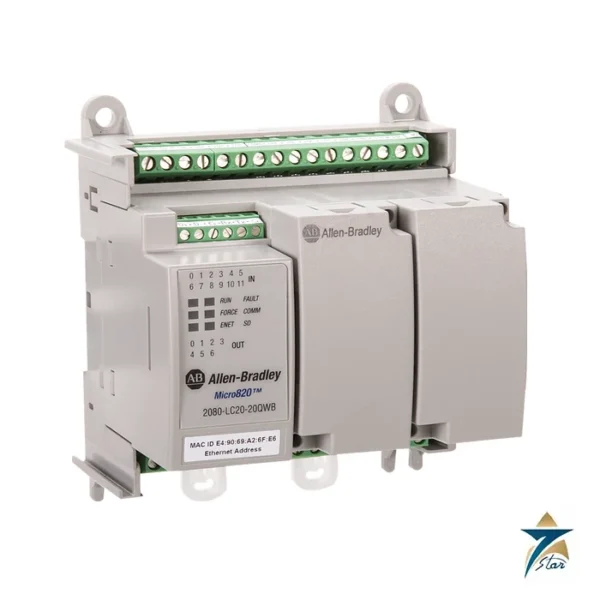 Allen-Bradley 2080-LC20-20QWB Micro820 20-Point Controller