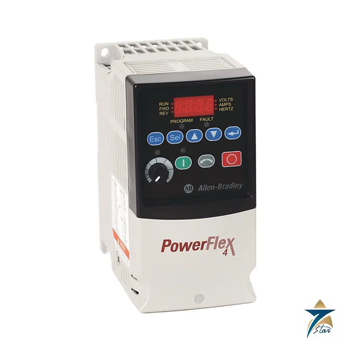 allen-bradley-22a-d4p0n104 Allen-Bradley PowerFlex 4 Frame A AC drive (family image for 22A-D4P0N104)