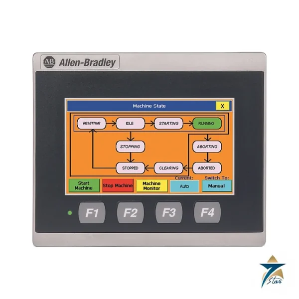 Allen-Bradley 2711R-T4T PanelView 800 4.3-inch touch HMI terminal
