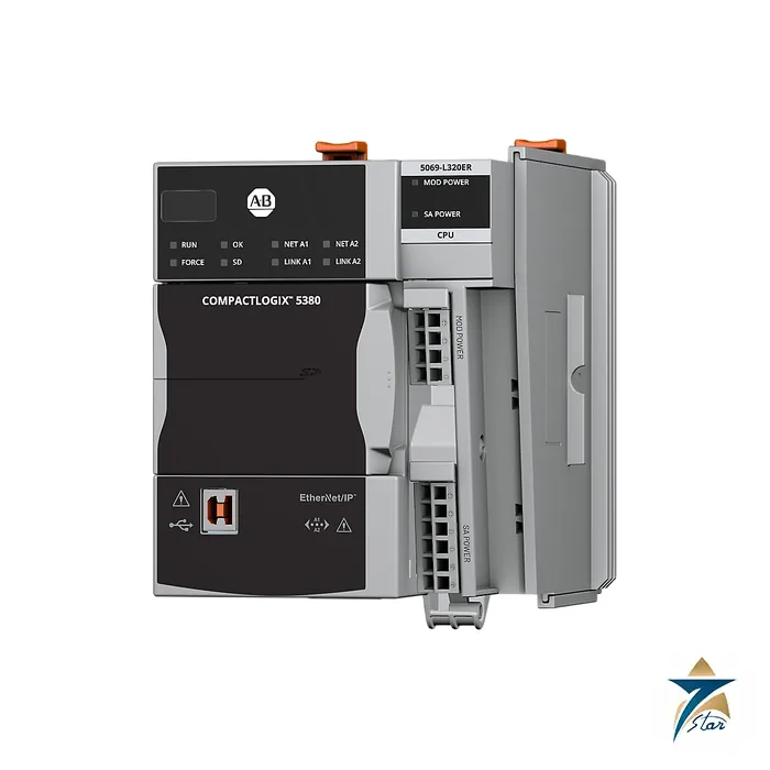 Allen-Bradley 5069-L320ER CompactLogix 5380 Controller Allen-Bradley 5069-L320ER CompactLogix 5380 Controller Supplied by Seven Star LLC