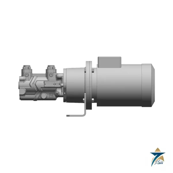Allweiler ALLFUEL AFI horizontal screw pump with motor