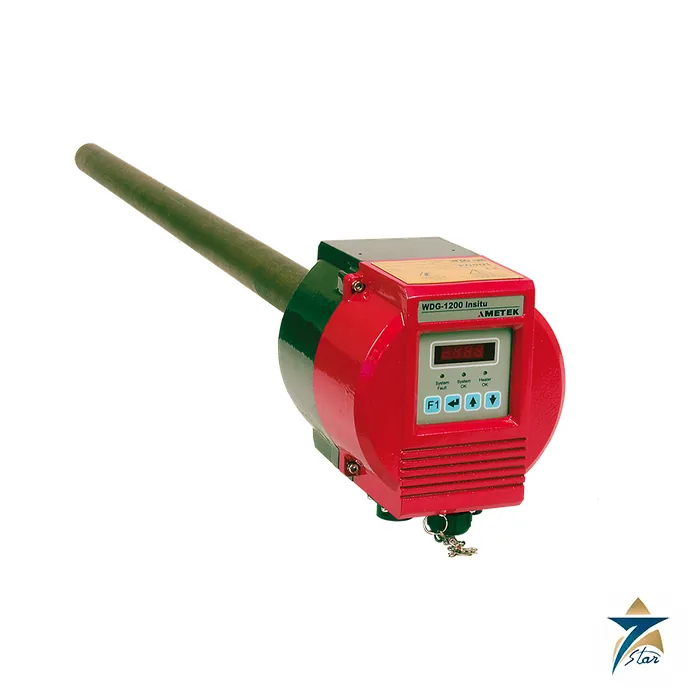 AMETEK WDG 1200 Insitu zirconia flue gas oxygen analyzer probe AMETEK WDG 1200 Insitu zirconia flue gas oxygen analyzer probe